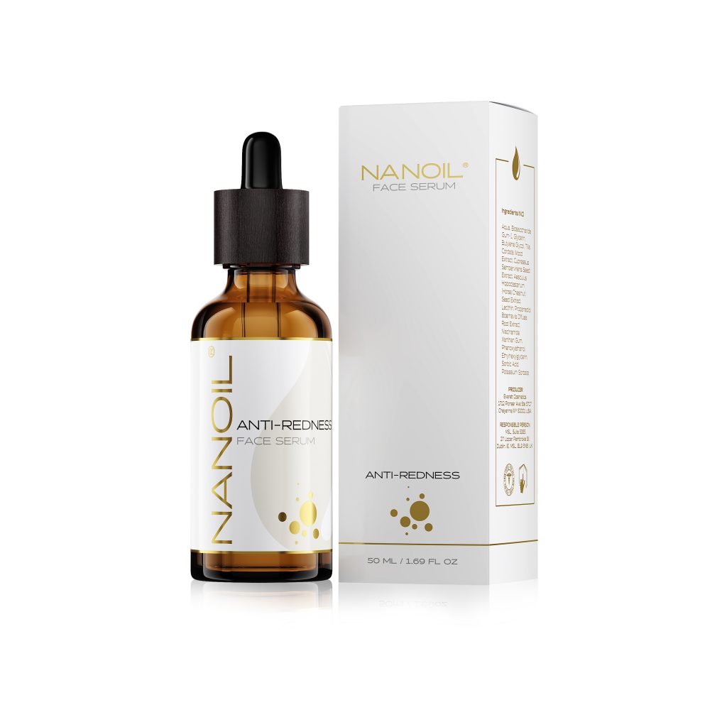 recommended face serum for redness Nanoil