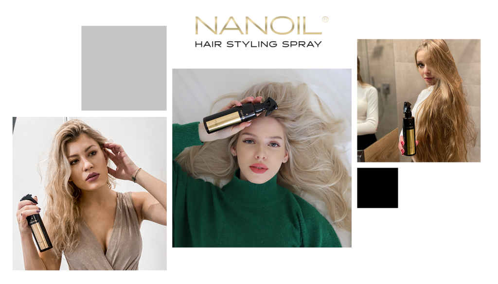 top-rated hair styling spray Nanoil