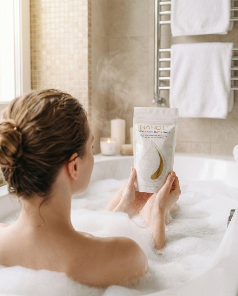 sea salt from the dead sea nanoil